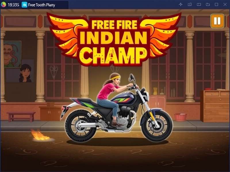 Free Fire Indian Champ Gameplay